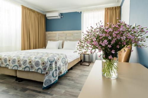 1 double bed