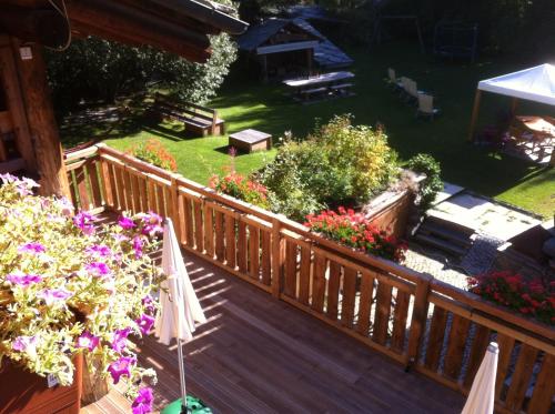 Rõdu/terrass, Les Trompeurs chez Odette in Cogne