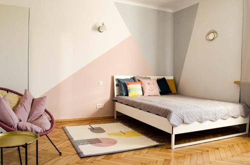 New Life Apartment next to Metro Station, Warschau