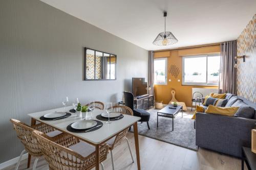 L'étoile, appartement confort, 2 chambres, parking et central - Location saisonnière - Laval