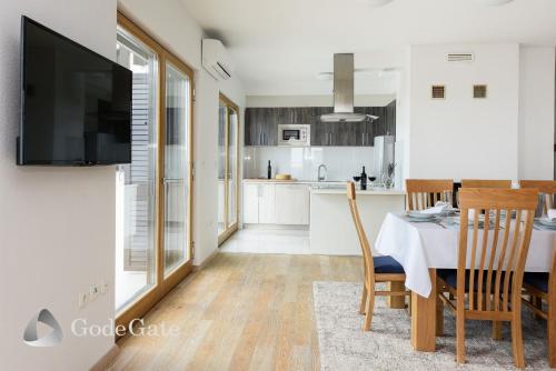 virtuve, Villa Lubey in Ljubač