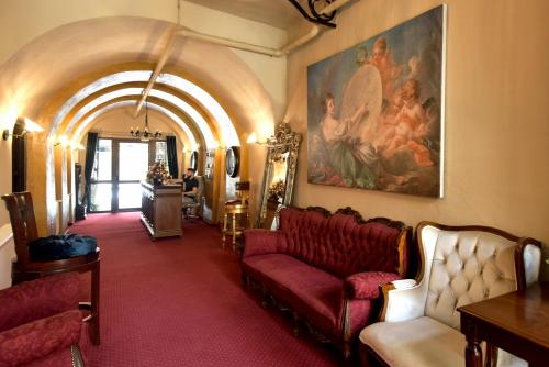 Lobby, Safrano Palace in Brasov