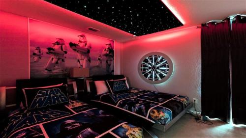 Luxury Pool Villa with Game Room Close to Disney-2609DS in Orlando, USA