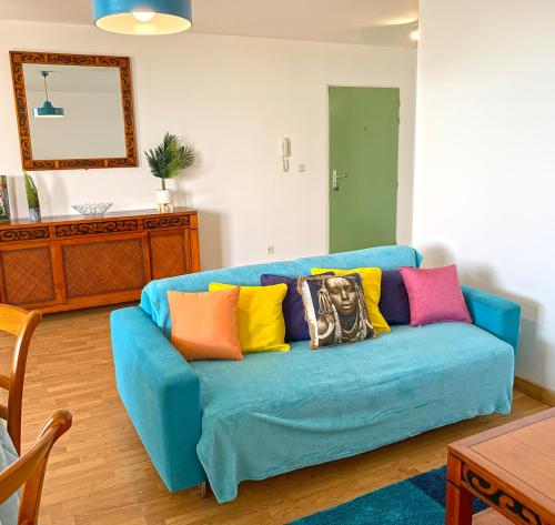 Appartement LES NYMPHEAS avec vue sur mer, ascenseur a Plateau caillou pour 4 personnes