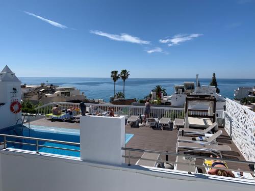 View, Hotel Plaza Cavana in Nerja
