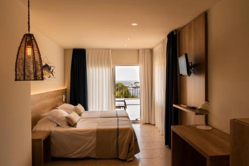 Balkons/terase, Hotel Tamariu in Tamariu