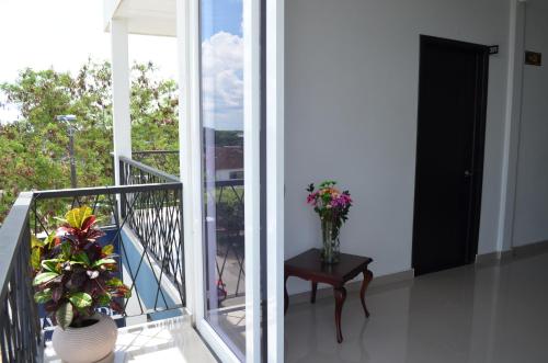 Balkons/terase, Hotel River Side in San Martín