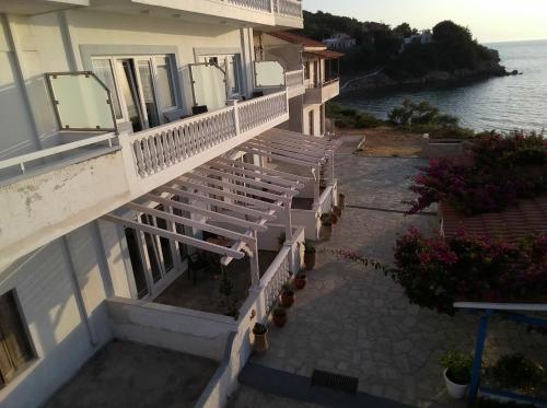 A szálláshely kívülről, Irida Studios in Agios Nikolaos