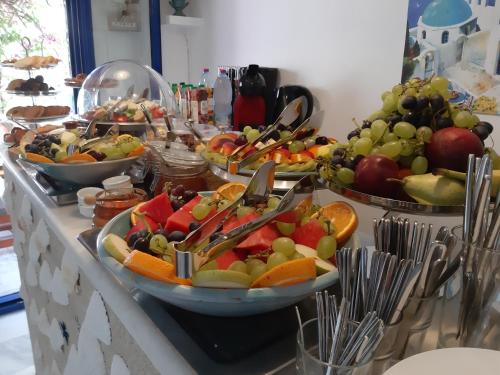 อาหารและเครื่องดื่ม, Doron Hotel Delfini in เกาะแนโซส