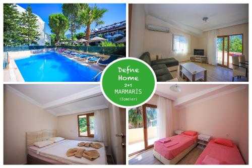  Defne Home İçmeler Daily Weekly Rentals in Marmaris