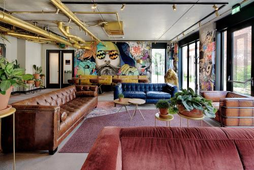 Bar/lounge, Hotel The Match in Eindhoven