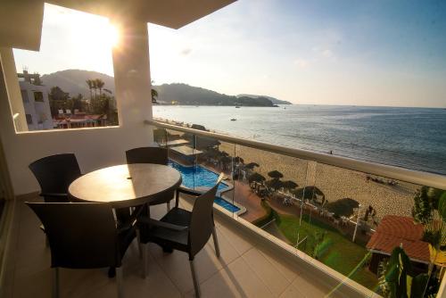 Balcony/terrace, Casablanca Resort in Rincon De Guayabitos