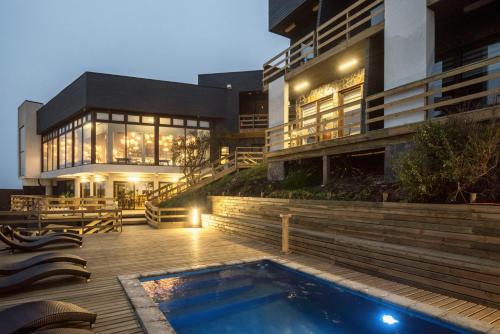 Skats, Hotel Boutique Puramar in Curanipe
