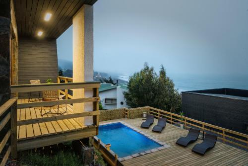 Hotel Boutique Puramar in Curanipe