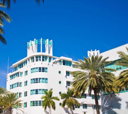 Indgang, Albion Hotel in Miami Beach (FL)