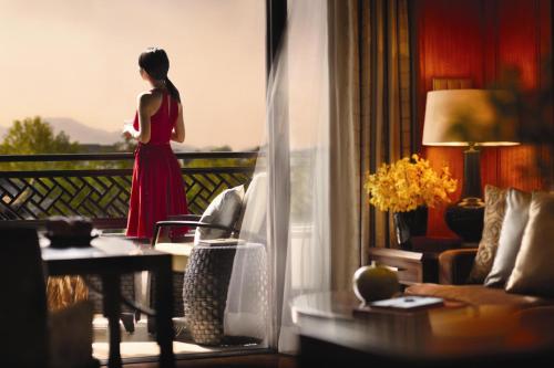 Balkon/terasa, Four Seasons Hotel Hangzhou at West Lake in okrožje Zahodno jezero – Xixi mokrišče
