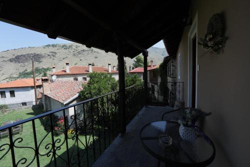 Balcony/terrace, Dora's House at Agios Germanos Prespes in Agios Germanos