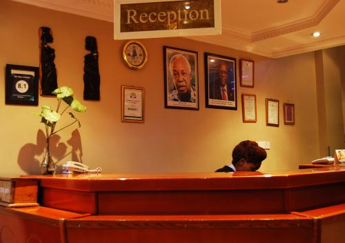 大堂, 米克埃爾斯酒店 (Mc -Ellys Hotel) in 阿魯沙