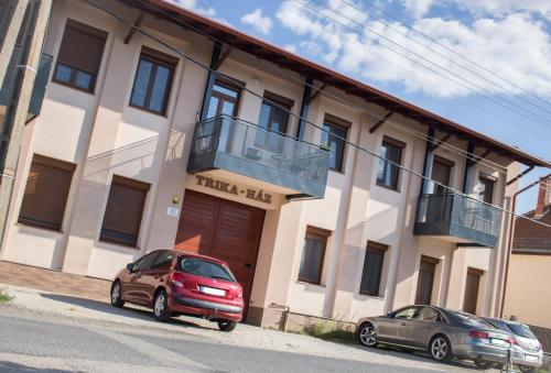 Exterior view, Trika Apartman in Petofi Sandor Lakotelep