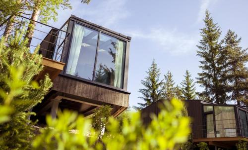 Skyview Chalets am Camping Toblacher See 5