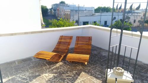 La terrazza sul castello