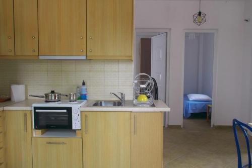 Apartment with sea view and balcony 60m from beach, Ägina Stadt (Foto 6)