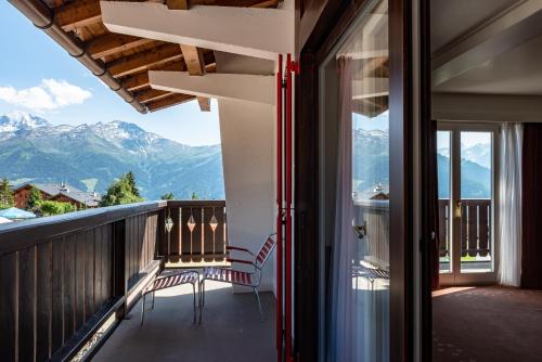 Balkon/Terrasse, Experimental Chalet in Bagnes