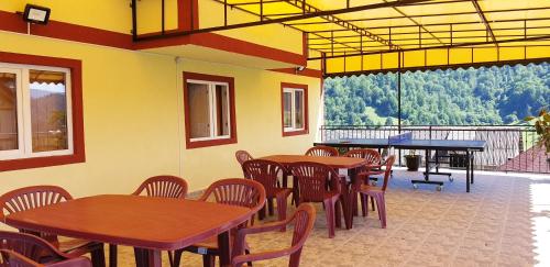 Balkons/terase, Pensiunea Gaby in Dimbovičioara