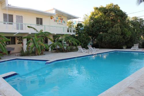 Aussicht, Hotel Magic Tropical in Boca Chica