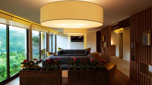 ห้องส่วนกลางสำหรับนั่งเล่น/ดูทีวี, Agrinho Suites & Spa Gerês (Agrinho Suites & Spa Geres) in วัลโดเซนเด
