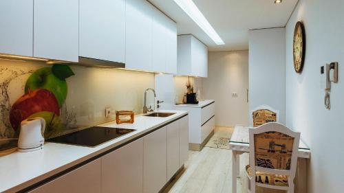 ห้องครัว, Agrinho Suites & Spa Gerês (Agrinho Suites & Spa Geres) in แตร์ราส เด โบว์โร
