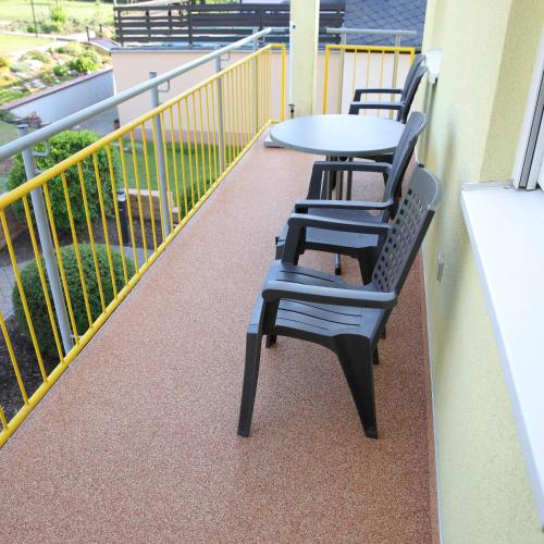 Balkons/terase, Haus Agnes FeWo 2 in Malborn