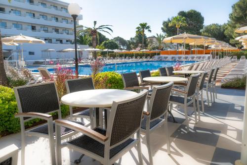 balkon/terras, Hotel Millor Sol in Son Servera