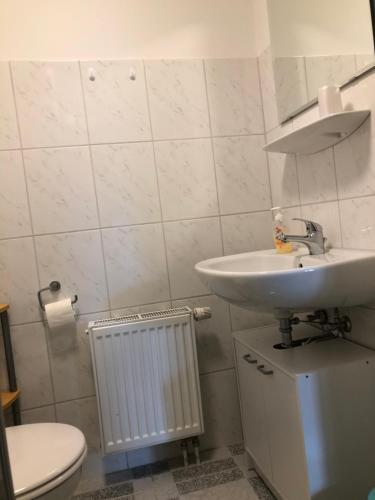 Bathroom, Goldener Anker, verschiedene gemutliche Ferienwohnungen in Rheinsberg