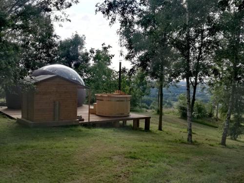 Domaine Des Foulons - Bulle & Nuit à la belle étoile gîte à louer Avesnes-sur-Helpe