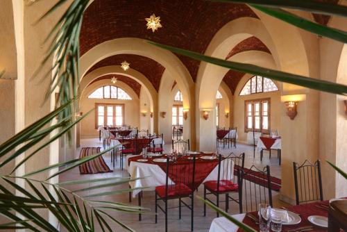 Étterem, badawiya farafra hotel in Farafra
