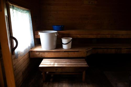Szauna, Hakoniemi in Oravisalo