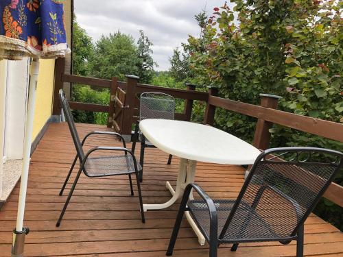 Balcony/terrace, Fewo Auszeit Schwanow in Hoppegarten