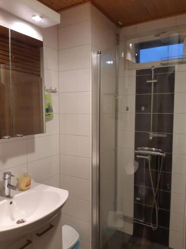 Pieni moderni saunallinen kaksio keskustan lahella in Pori