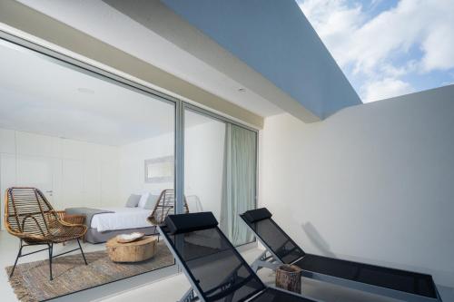 ระเบียง/ชานเรือน, Sul Villas & Spa - Azores in ลากัว