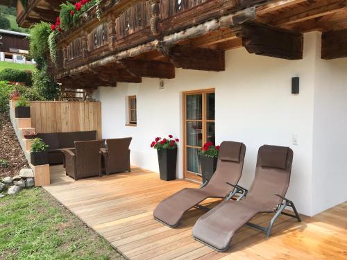 Erkély/terasz, Apart Lisi in Fugenberg