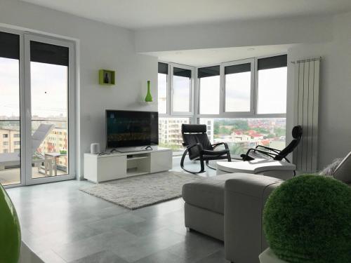 Luxury Westpark 2 Residence with Lake View, Bukurešť