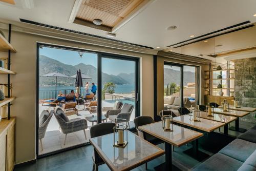 Étterem, Boutique Hotel Casa del Mare - Vizura in Dobrota
