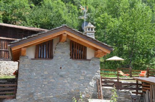 Holiday house with garden and enchanting view