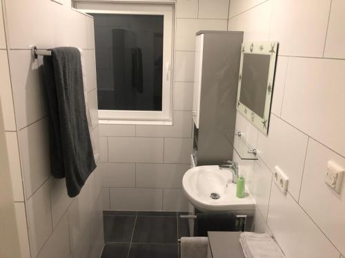 Bathroom, Ferienwohnung Salzgrotte in Eggolsheim