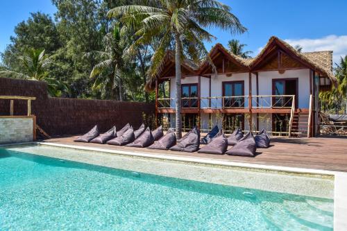 Exterior view, Mad Monkey Gili Trawangan in Lombok