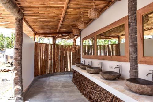 Bathroom, Mad Monkey Gili Trawangan in Lombok