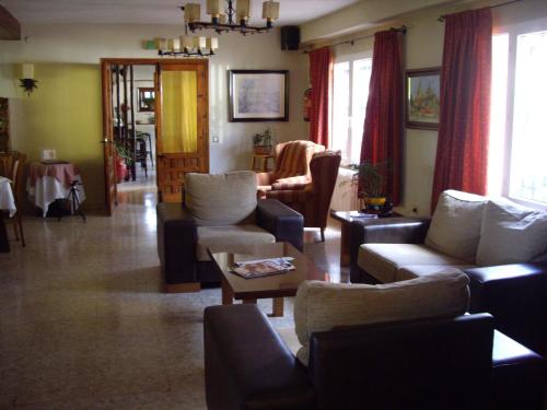 Krogs/atpūtas telpa, Hostal Siete Picos in Estacion Delespināra