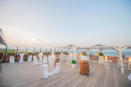 balkon/terras, Hotel Ges in Mamaia