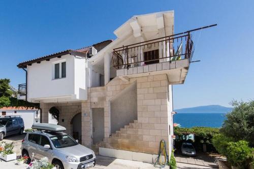  Apartments by the sea Brist (Makarska) - 6867, Pension in Podaca bei Orah